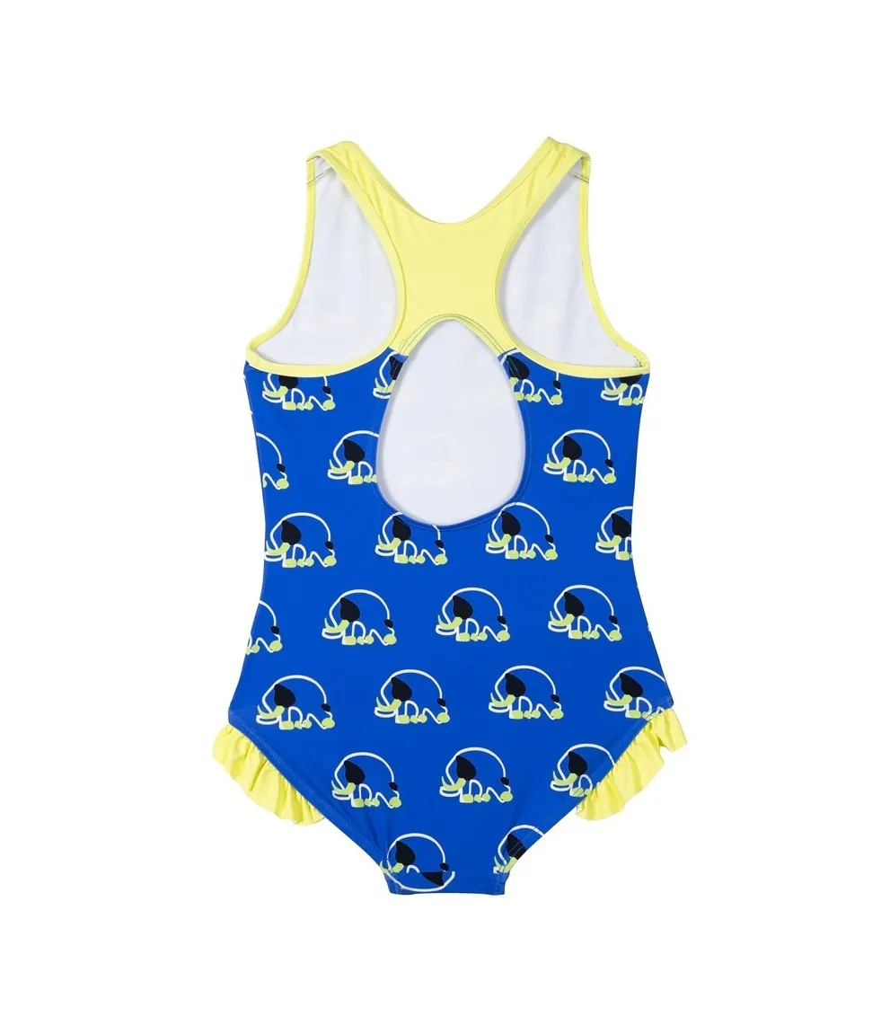 Custom Girls Girls Swimwear with Ruffle Hem