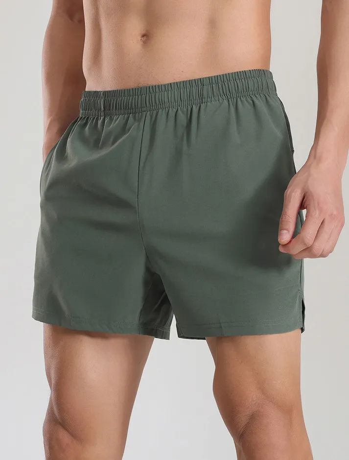 Custom Lightweight Workout Fitness Shorts for Men, Breathable & Athletic Fit