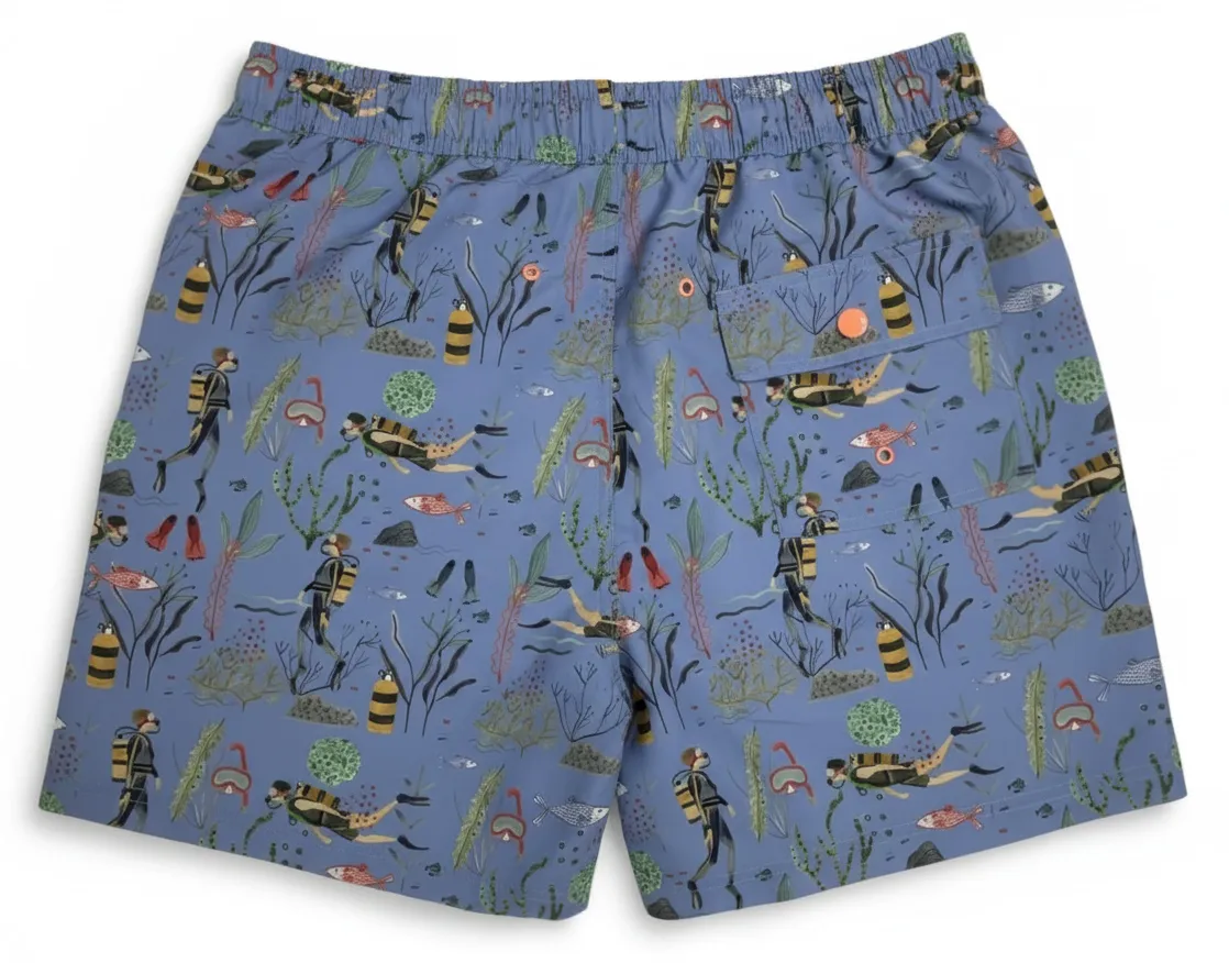 Custom Men’s Boardshorts swimtrunk swimshorts with All Over Print