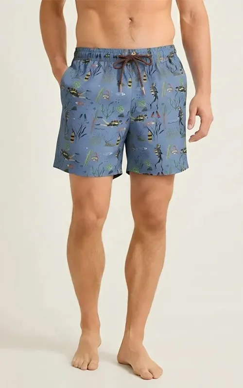 Custom Men’s Boardshorts swimtrunk swimshorts with All Over Print
