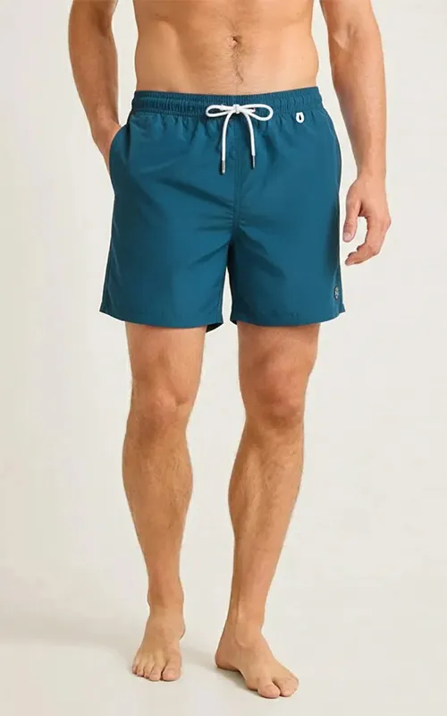 Custom Men’s Elastic Waist Solid Color Boardshorts Boardshort Swim trunks Swimwear Beachwear Factory Supply