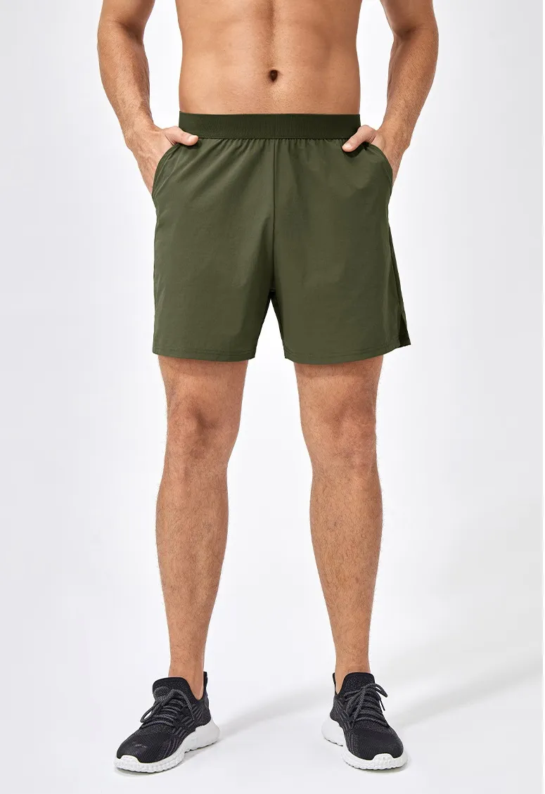 Custom Men’s Quick-Dry Training Shorts Lightweight Gym Activewear