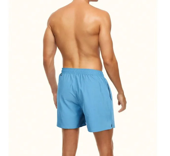 Custom UPF50+ 2 in 1 Mens Swim Shorts Beachwear Pool Swim Trunks