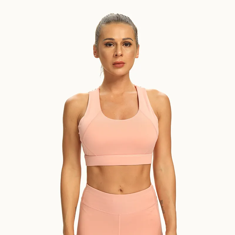 Custom Women's Cross-BackCross Back Sports Bra High Support Activewear for Women