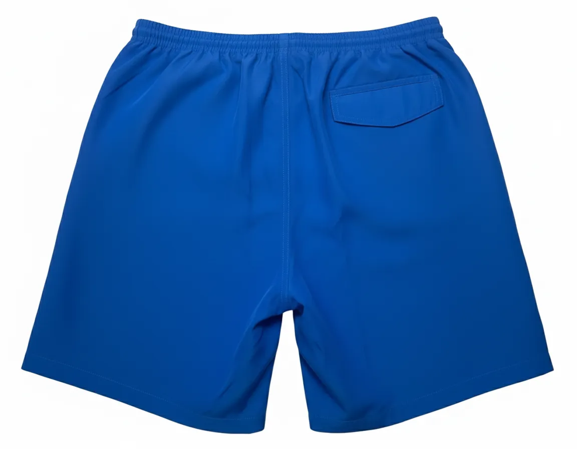 Elastic Waist Print Boardshorts Swim Shorts for Men Beachwear