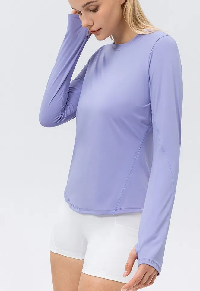 Long Sleeve Quick Dry Training Shirt - Women’s Sports Tee for Fitness