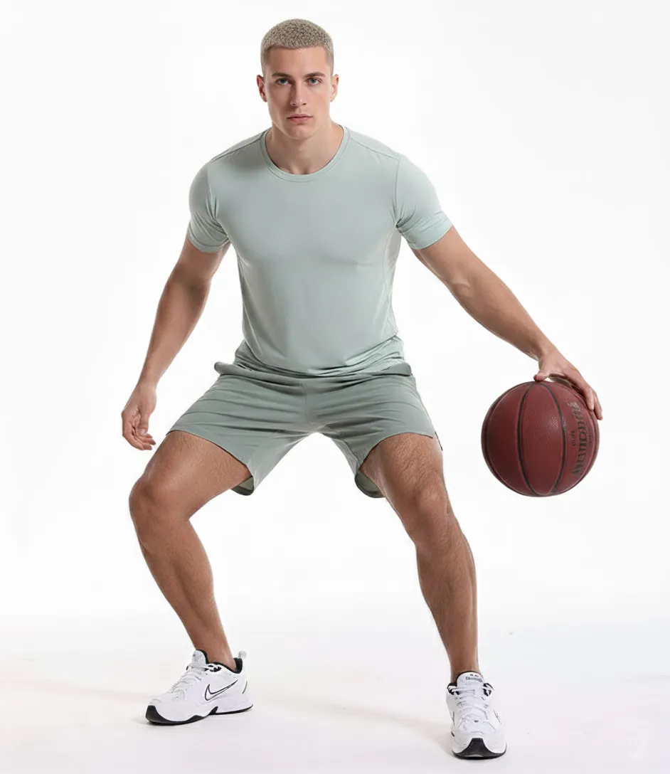 Men’s Quick-Dry Sports T-Shirt for Training & Running