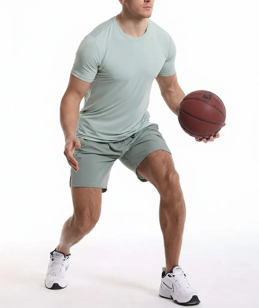 Men’s Quick-Dry Sports T-Shirt for Training & Running