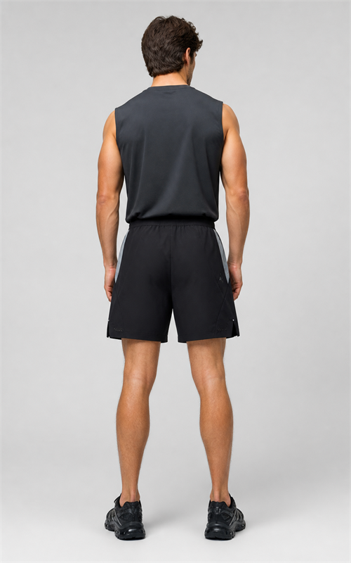 Reflective Ventilated Performance Shorts for Men