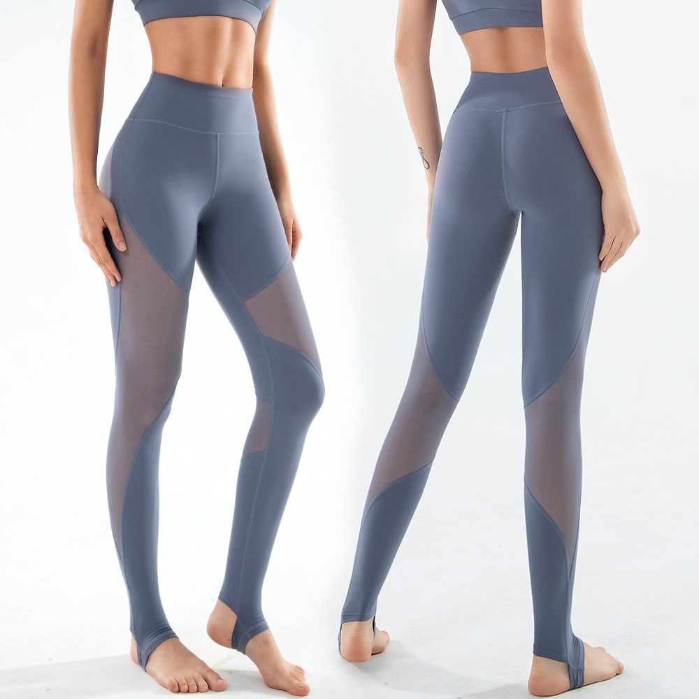 Women’s Athletic Mesh Insert Stirrup Tights
