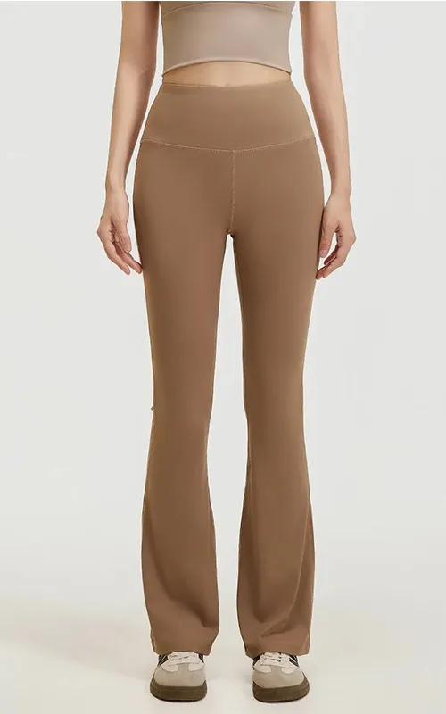 Women’s High Waist Flare Yoga Pants OEM Women’s Yoga Wear Supply