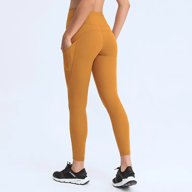 Women's High Waist Workout Pocket Yoga Leggings