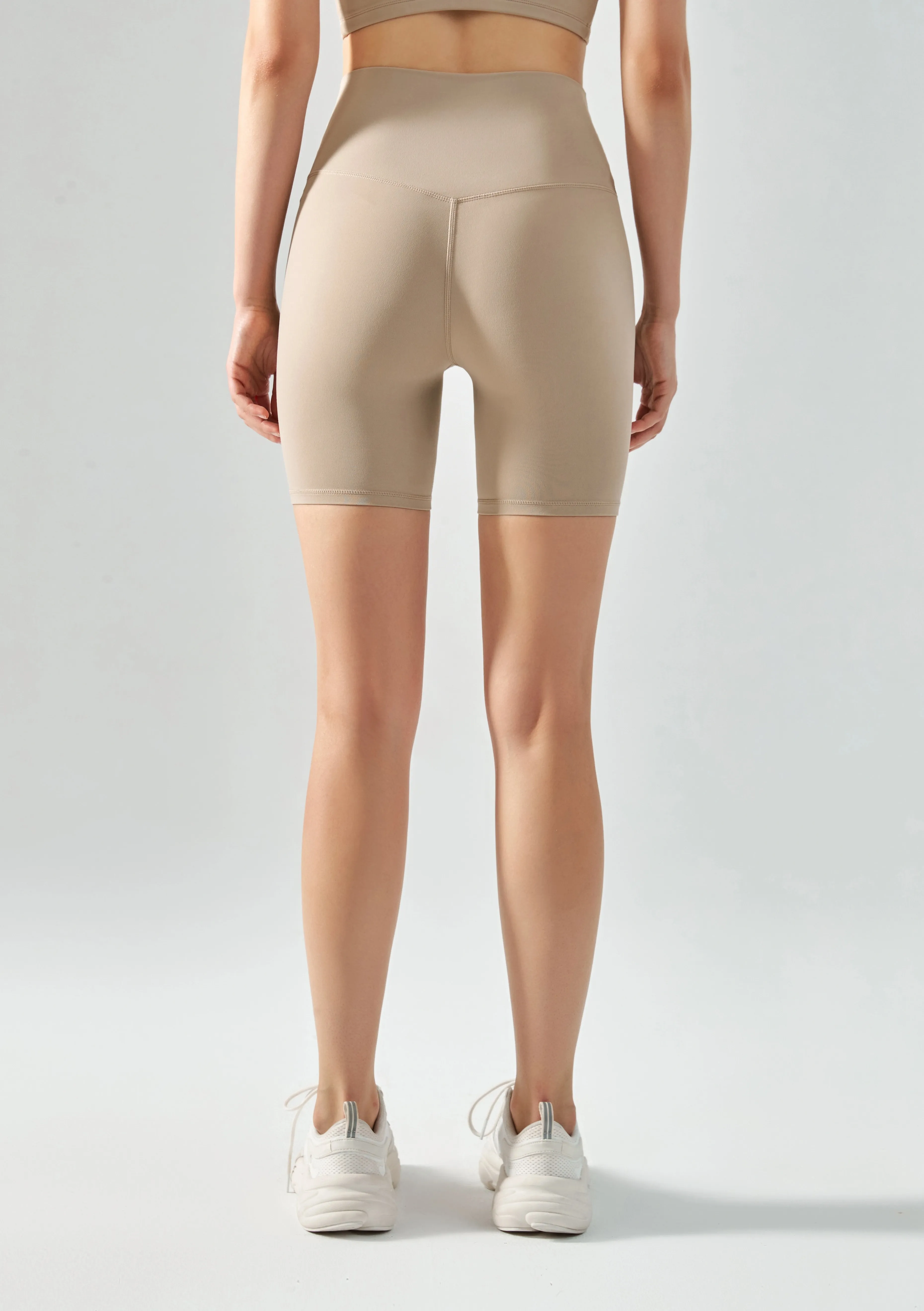 Women’s High Waist Yoga Shorts Compression Athletic Biker Pants