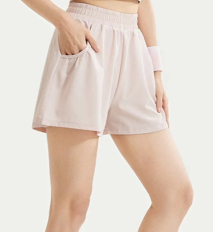 Women’s Quick-Dry Fitness Shorts – Lightweight Gym Activewear